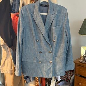 Ralph Lauren Chambre DBL Breasted Blazer